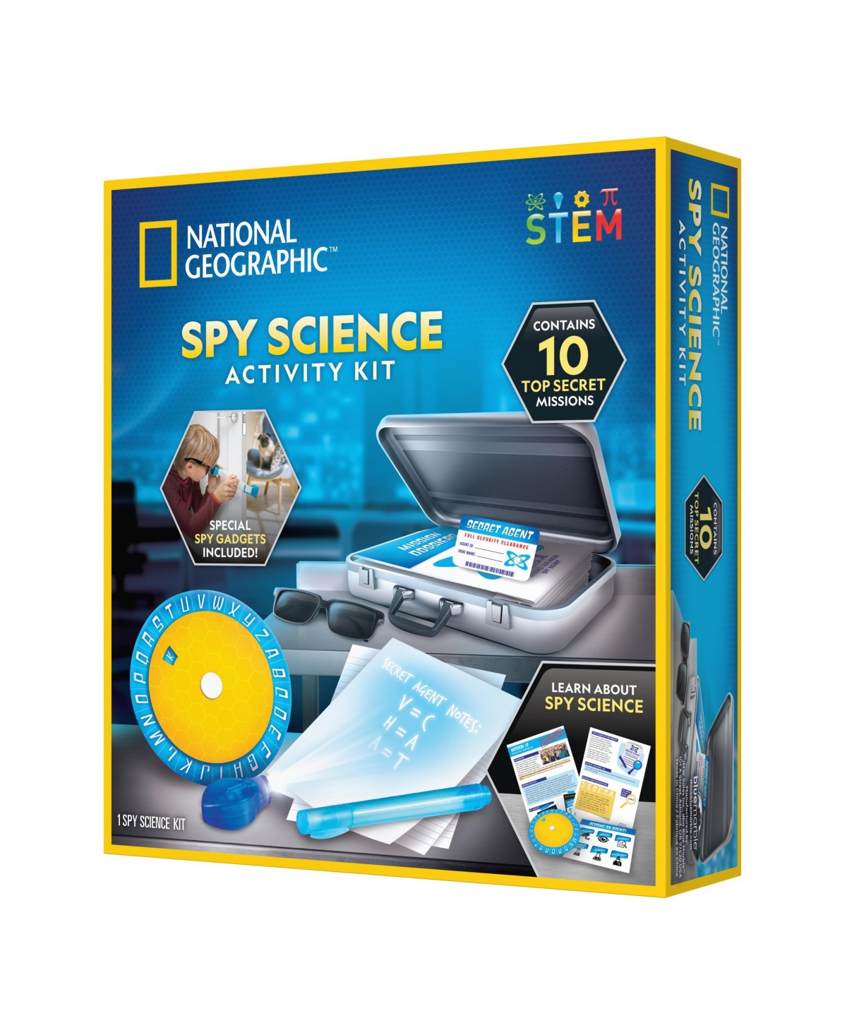 National Geographic Spy Academy Activity Kit In Multi-color