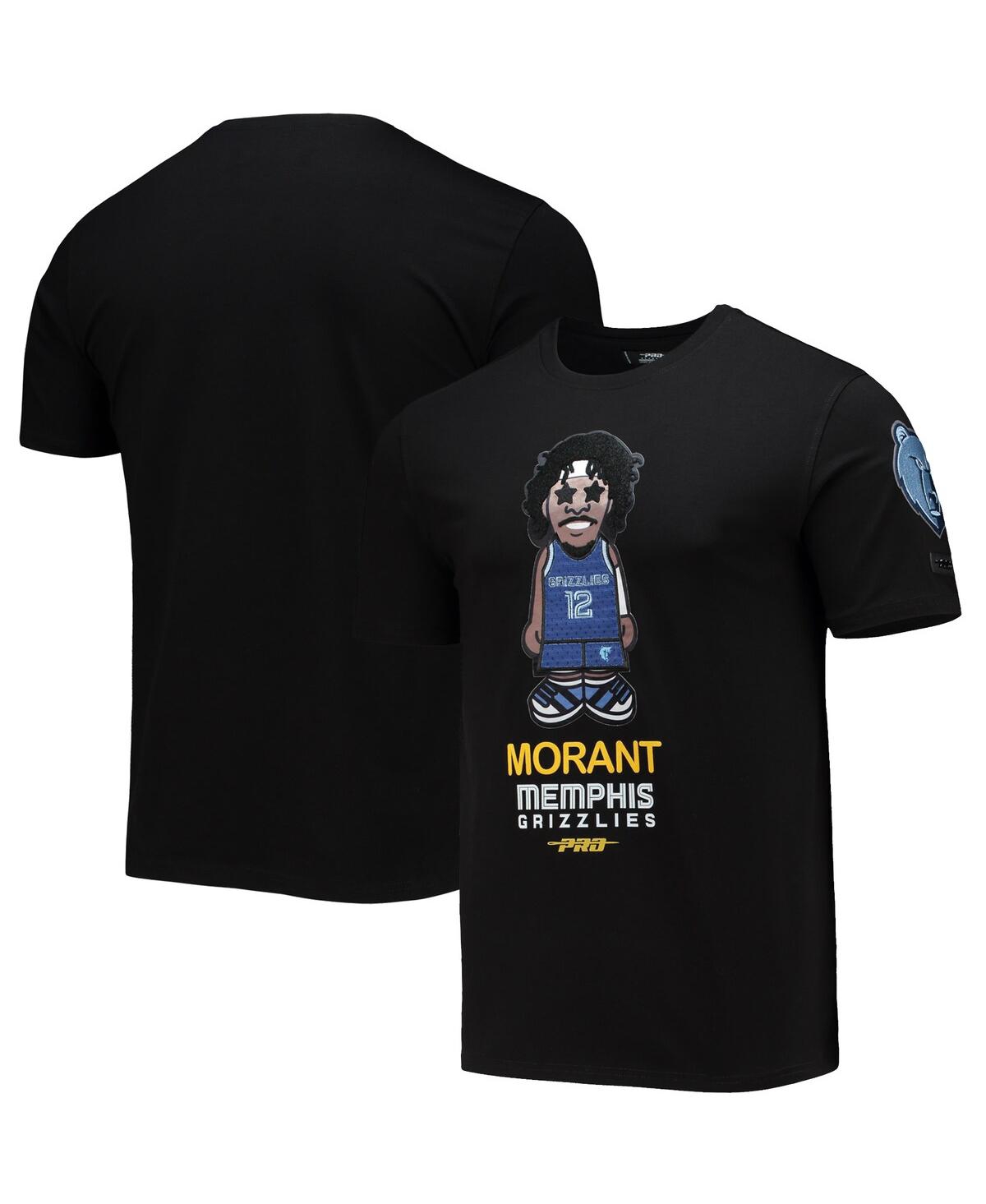 Pro Standard Ja Morant Black Memphis Grizzlies Caricature T-shirt In Black