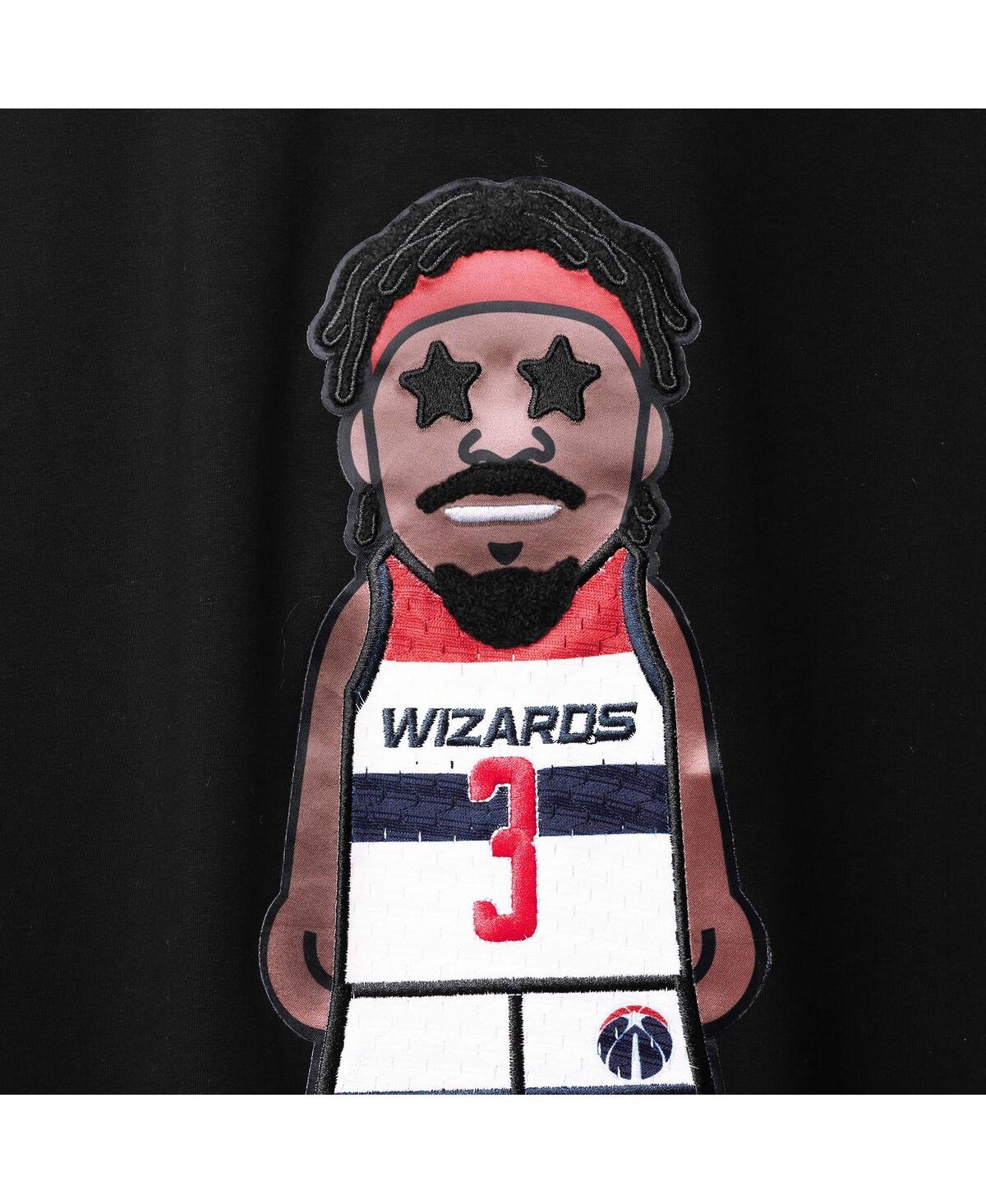 Shop Pro Standard Men's  Bradley Beal Black Washington Wizards Caricature T-shirt