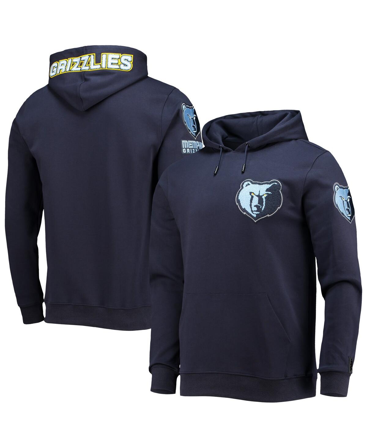 Men's Pro StandardMemphis Grizzlies Logo Pullover Hoodie - Navy