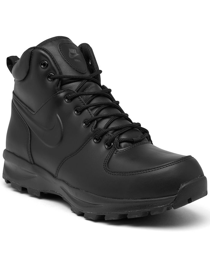 Nike Men's Leather Boots from Finish Line & Reviews Line Men's Shoes - Men - Macy's