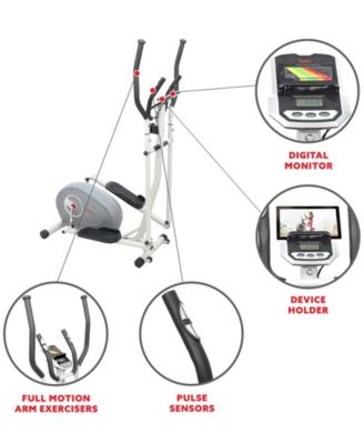 Sunny Health & Fitness Magnetic Elliptical Trainer, Sf-E3955 - Macy's