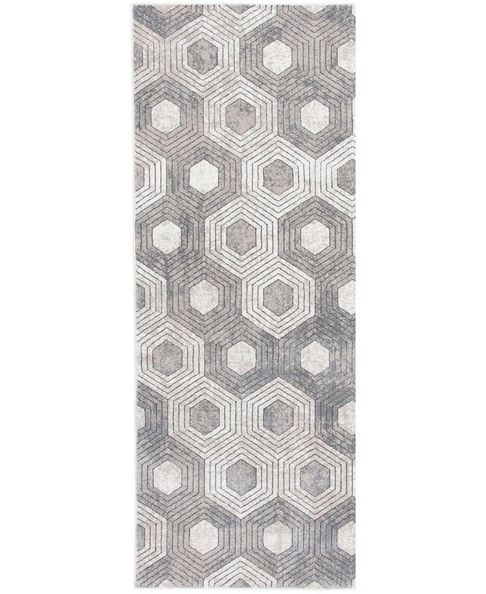 KM Home Waterside Reef 2'3" x 7'7" Runner Area Rug Macy's