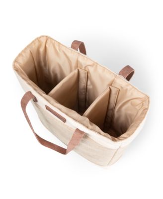 Legacy Pinot Jute 3 Bottle Insulated Wine Bag