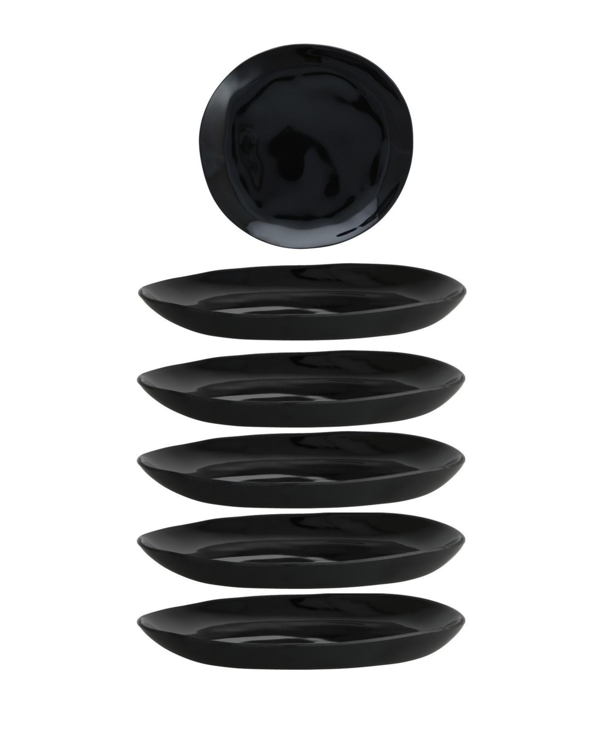 Fortessa Melamine Sandia Salad Plates, Set of 6