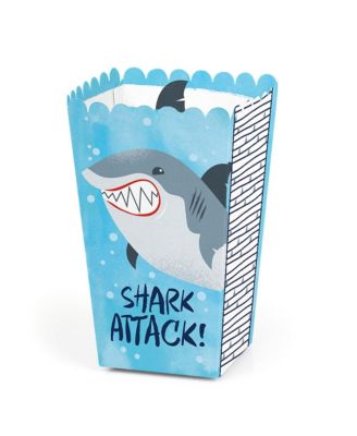 Shark Zone - Birthday Party Favor Popcorn Treat Boxes 12 Ct - Macy's