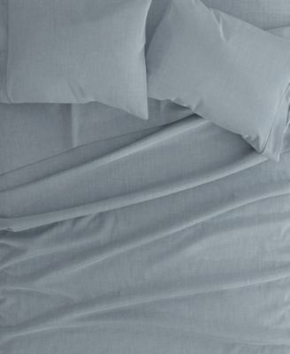 300 Thread Count Linen Rayon From Bamboo Blend Deep Pocket 4-Pc. Sheet Set, Full