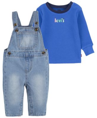 New Baby Boys Shirt Polyester Stuff In Navy Blue Colour Levi's Design On Sale Price VBG761 main image 1
