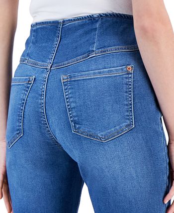 I.N.C. International Concepts Petite Pull-On Released-Hem Jeans, Created  for Macy's - Macy's