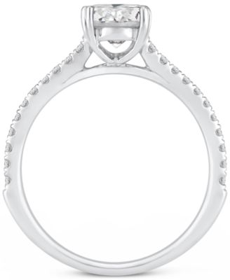 GIA Certified Diamond Engagement Ring (1-1/4 ct. t.w.) in 14k White Gold