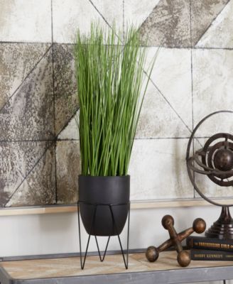 Contemporary Tall Wheatgrass Artificial Plant, 21.4"