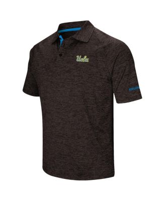 Men's Black UCLA Bruins Down Swing Polo Shirt
