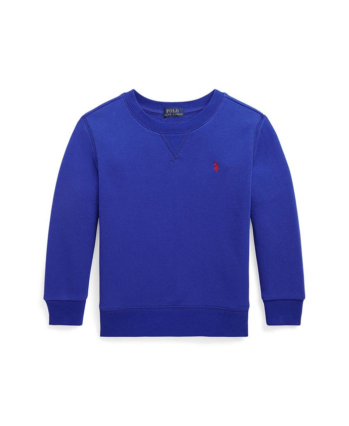 Polo Ralph Lauren Toddler Boys and Little Boys Fleece Sweatshirt Macy's