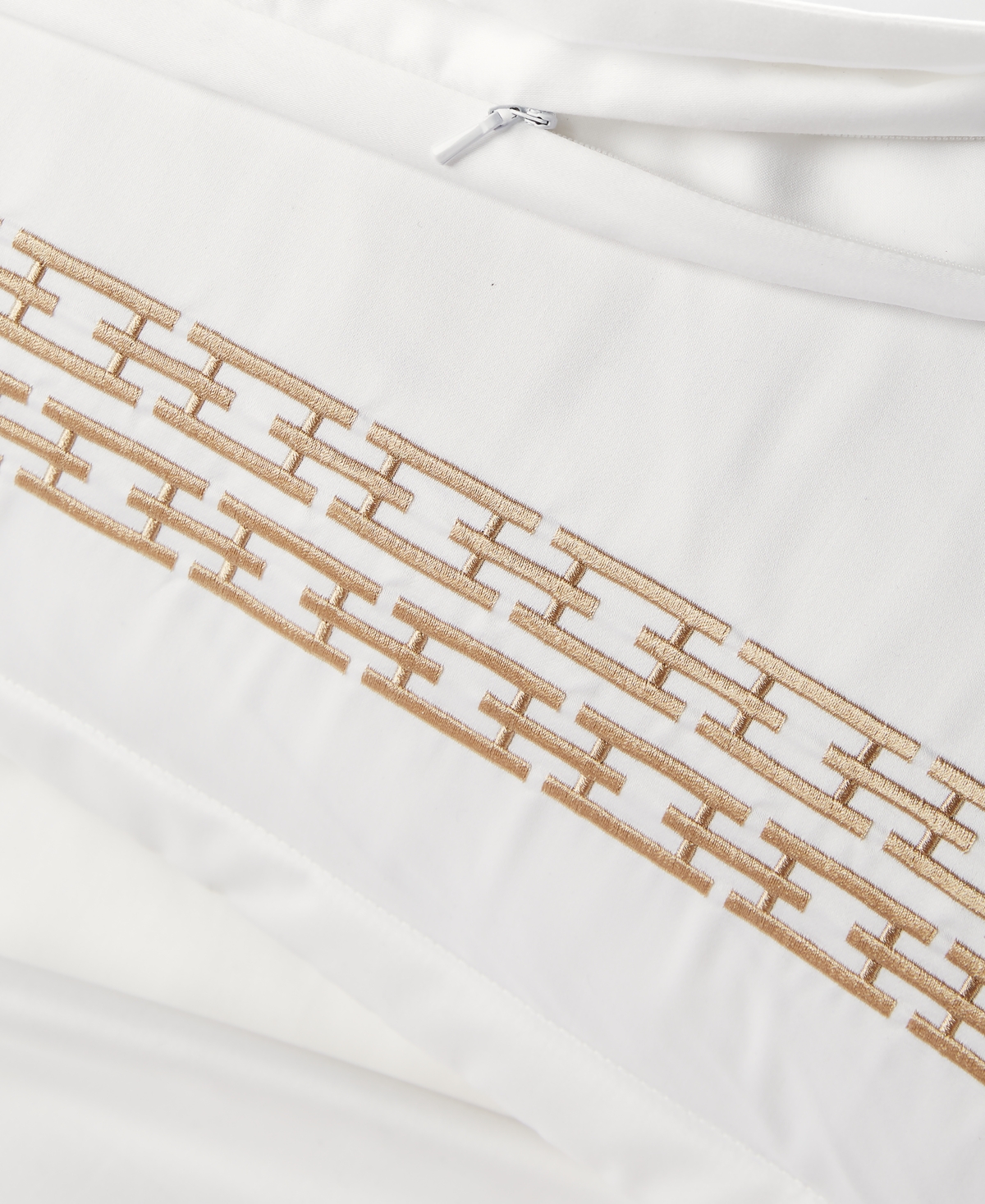 Hotel Collection Chain Links Embroidery 100% Pima Cotton Set, Full/Queen, Exclusively at Macy's