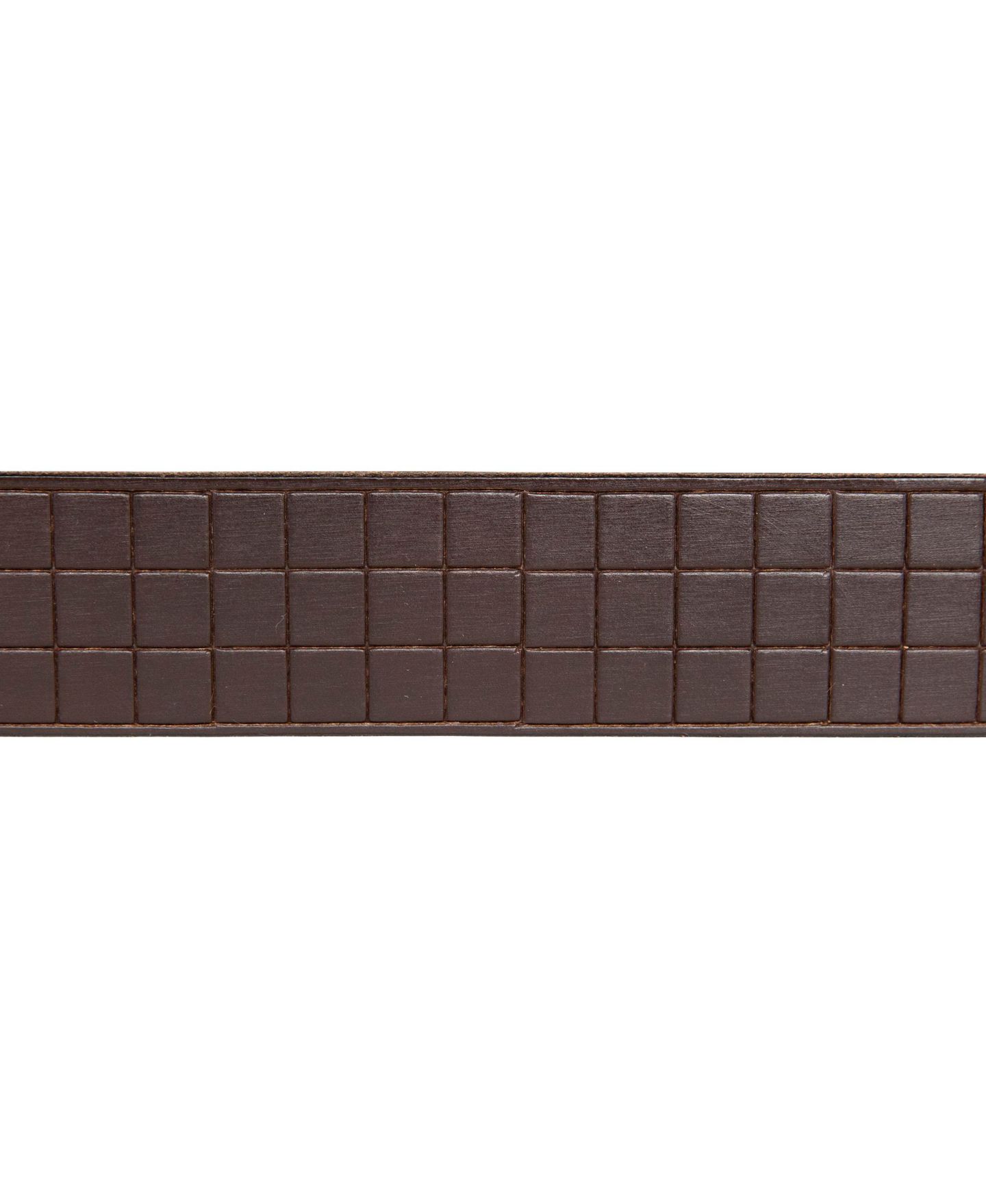 Мужской ремень Lucky Brand Grid Tooled Embossed Leather Belt, цвет: Коричневый — фото 4
