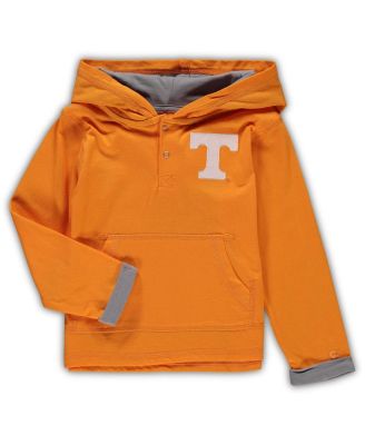 Toddler Boys Tennessee Orange, Heathered Gray Tennessee Volunteers Poppies Hoodie and Sweatpants Set