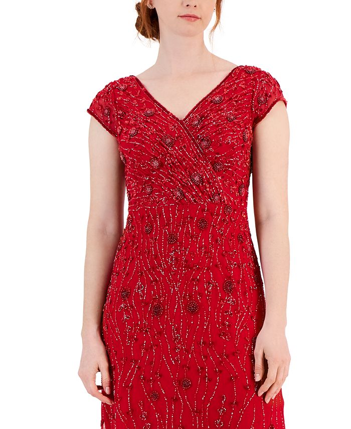 J kara top gowns macy's