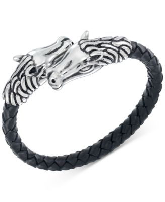 Mens LEGACY by Simone I Smith Square Link purchases Stainless-Steel Bracelet