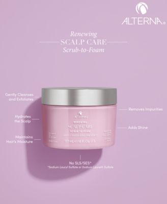 Renewing Scalp Care Scrub To Foam, 6 oz.