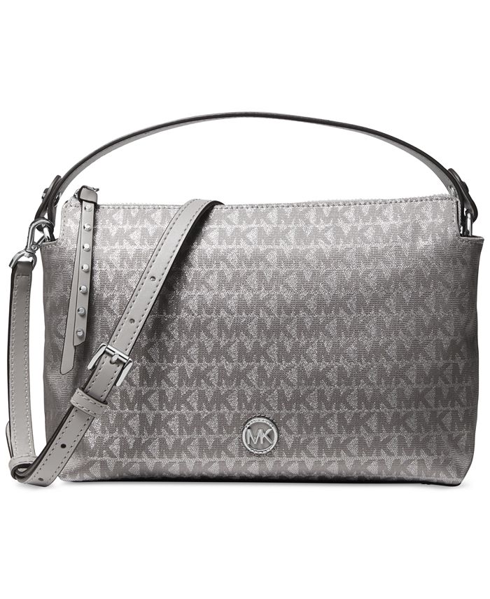 Michael Kors Signature Shailene Small Messenger Bag & Reviews - Handbags &  Accessories - Macy's