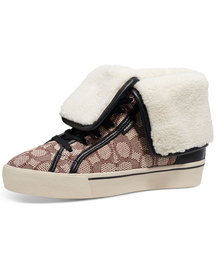 COACH Women's Citysole HighTop Platform Sneakers Macy's