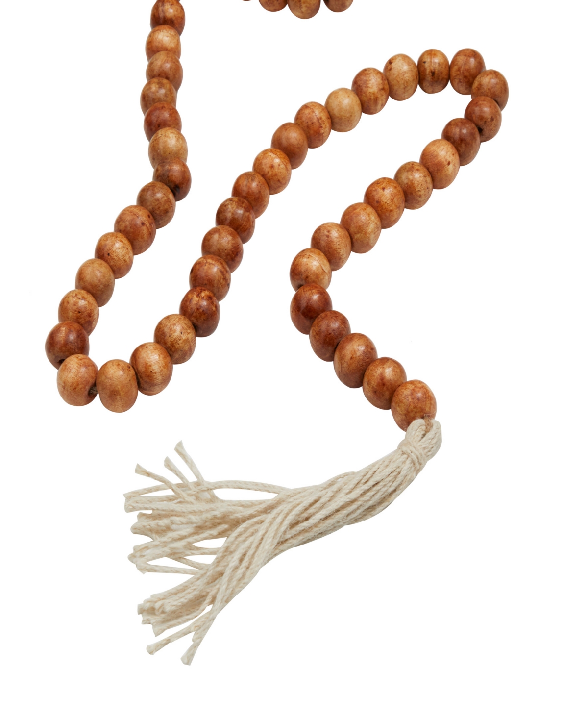Rosemary Lane Handmade Beaded Garland with Tassel