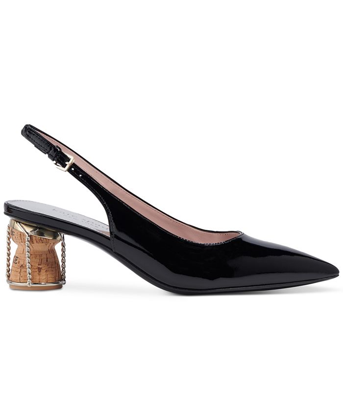 kate spade new york Women's Soiree Pointed-Toe Slingback Pumps ...
