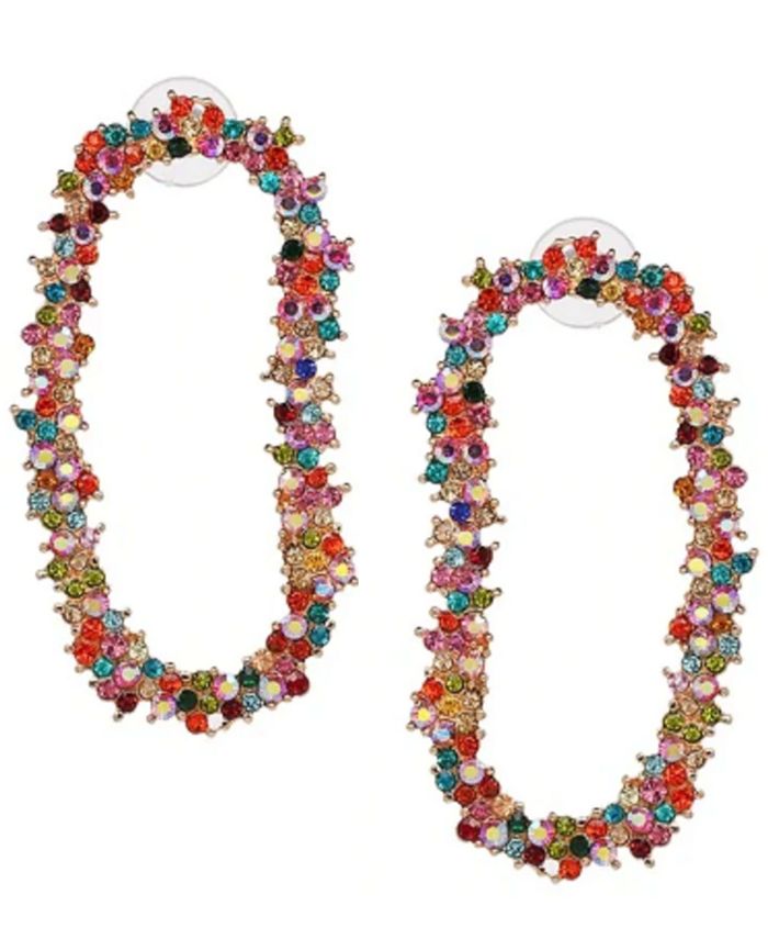 Accessory Concierge Women's Crystal Garland Drop Earrings Macy's