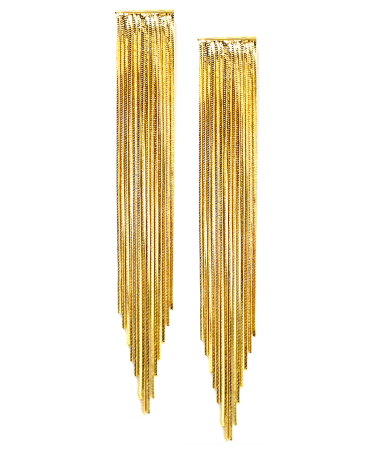 Women's Rachel Fringe Earrings - Gold-Tone