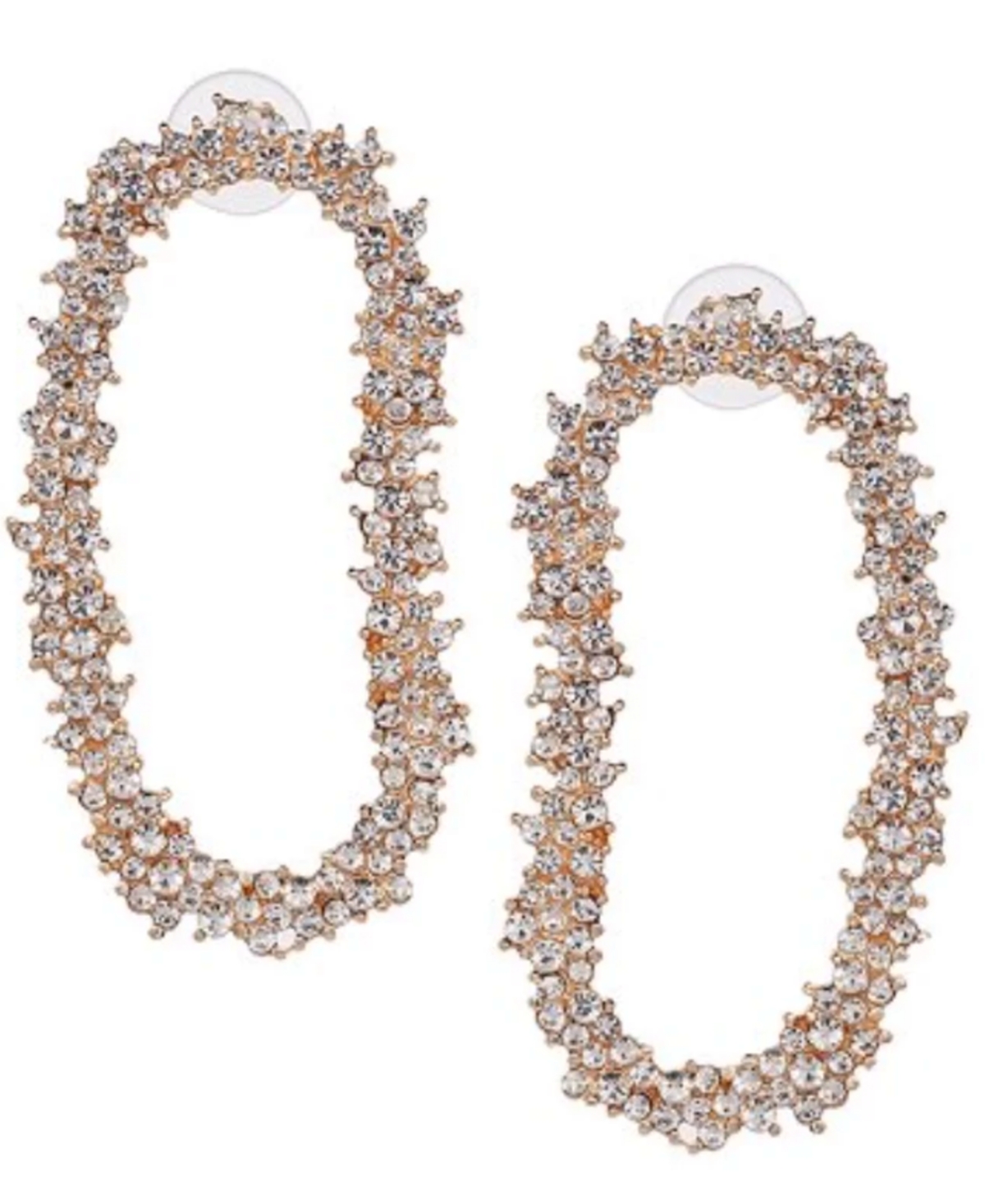 Accessory Concierge Women's Crystal Garland Drop Earrings In Clear