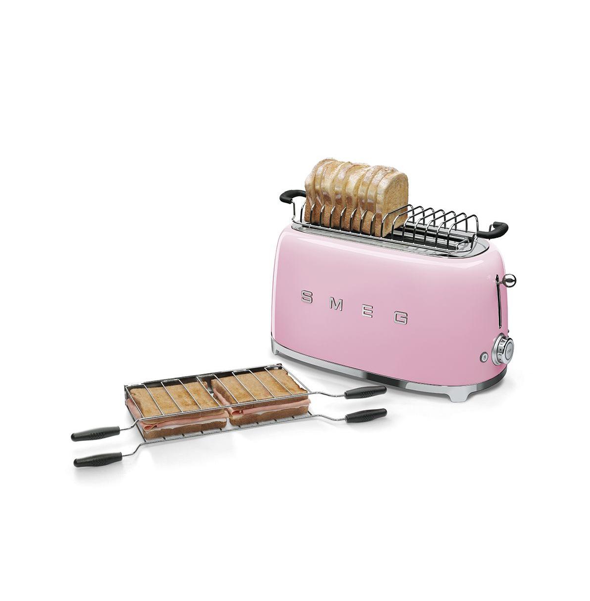 Smeg 4-slice Toaster In Pink