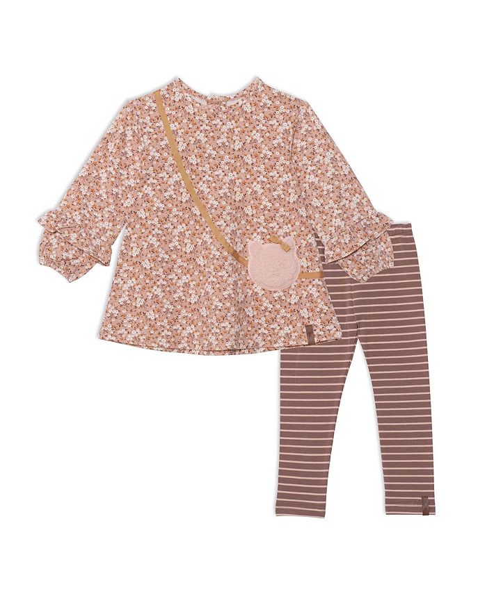 Macys Clothing Outfit Sets Sets Baby Girl Printed Tunic With Legging Set Mini Flowers 