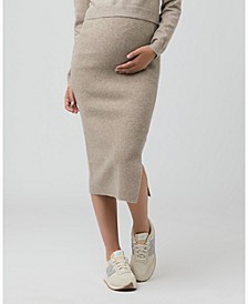 Women's Dani Knit Skirt Latte
