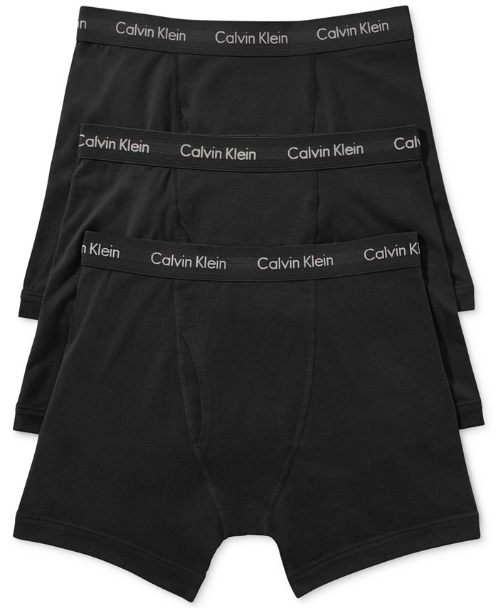 Calvin Klein Women`s Motive Cotton Bikini Panty 3 Pack, Black