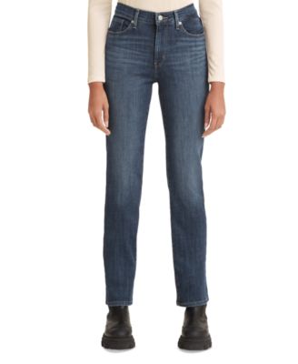 Levi's Women's Classic Mid Rise Straight-Leg Jeans - Macy's