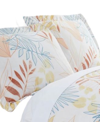 Tropic Leaf 3-Pc. Comforter Set, King