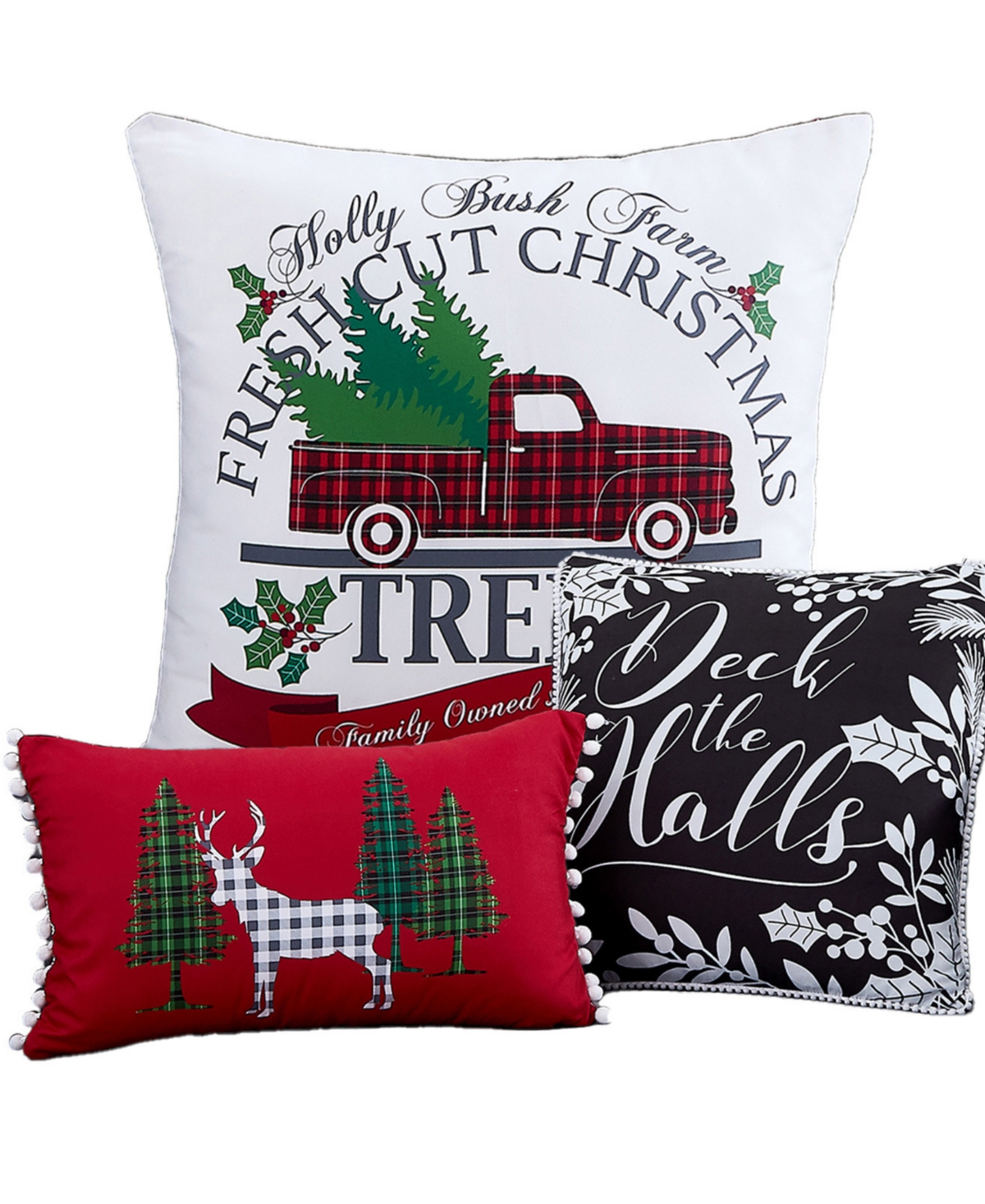 Southshore Fine Linens Merry Town Christmas Reversible 6-Pc. Comforter Set