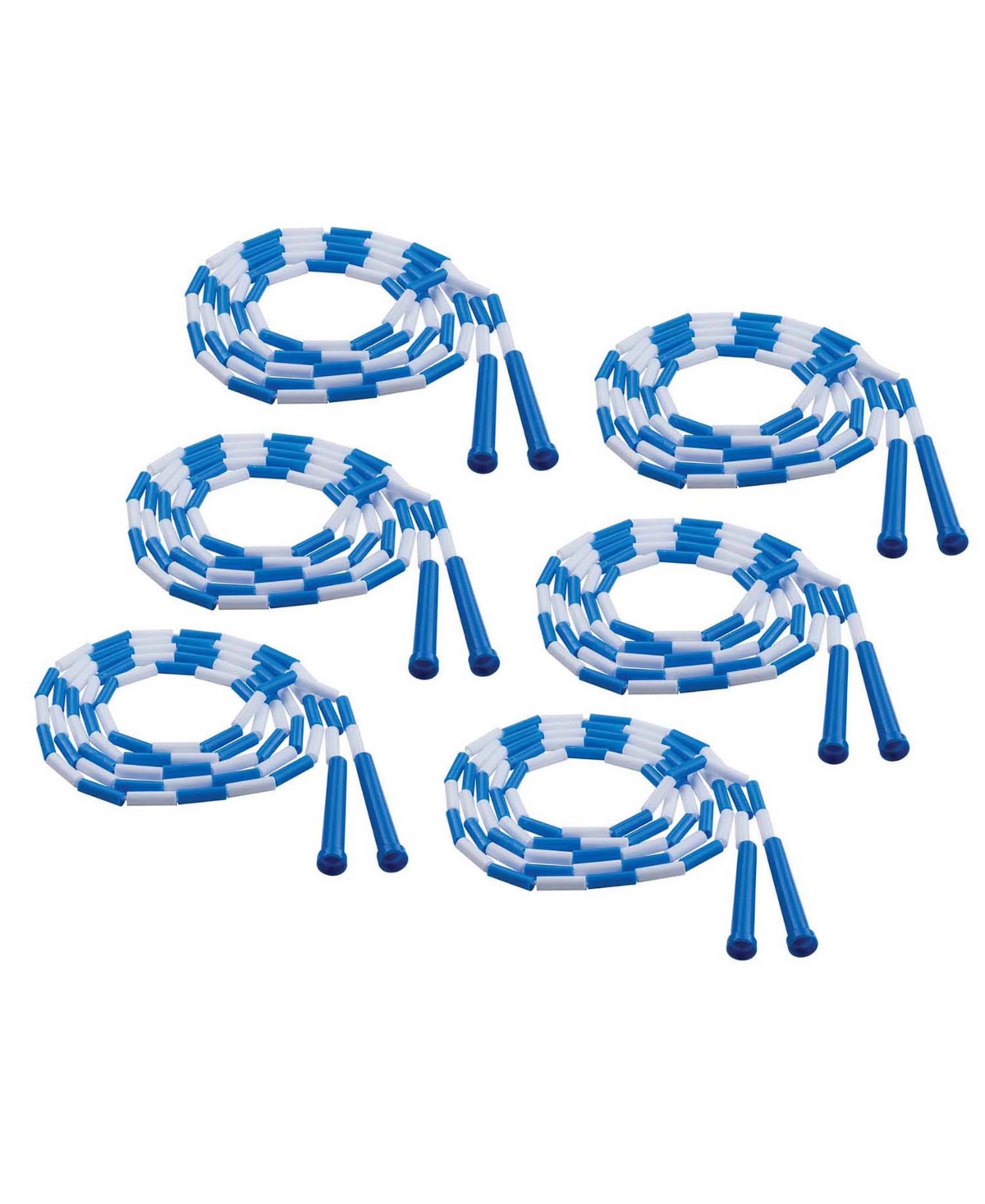 Champion Sports Plastic Segmented Jump Rope, Set of 6