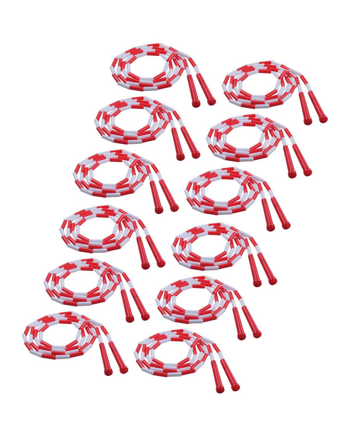 Champion Sports Plastic Segmented Jump Rope, Set of 12