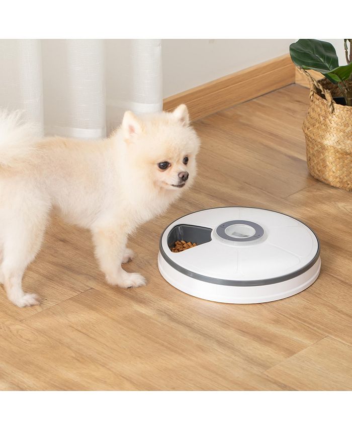 pawhut-auto-6-meal-trays-for-wet-or-dry-pet-food-timer-meal-dispenser