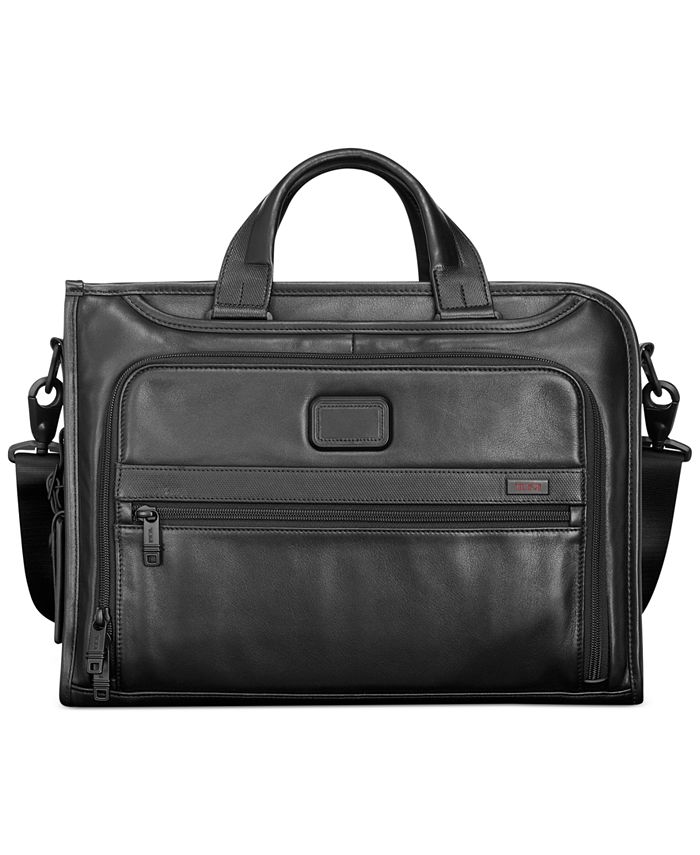 Tumi Alpha 2 Slim Deluxe Briefcase Macy's