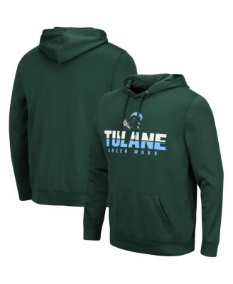 Men's Green Tulane Green Wave Lantern Pullover Hoodie