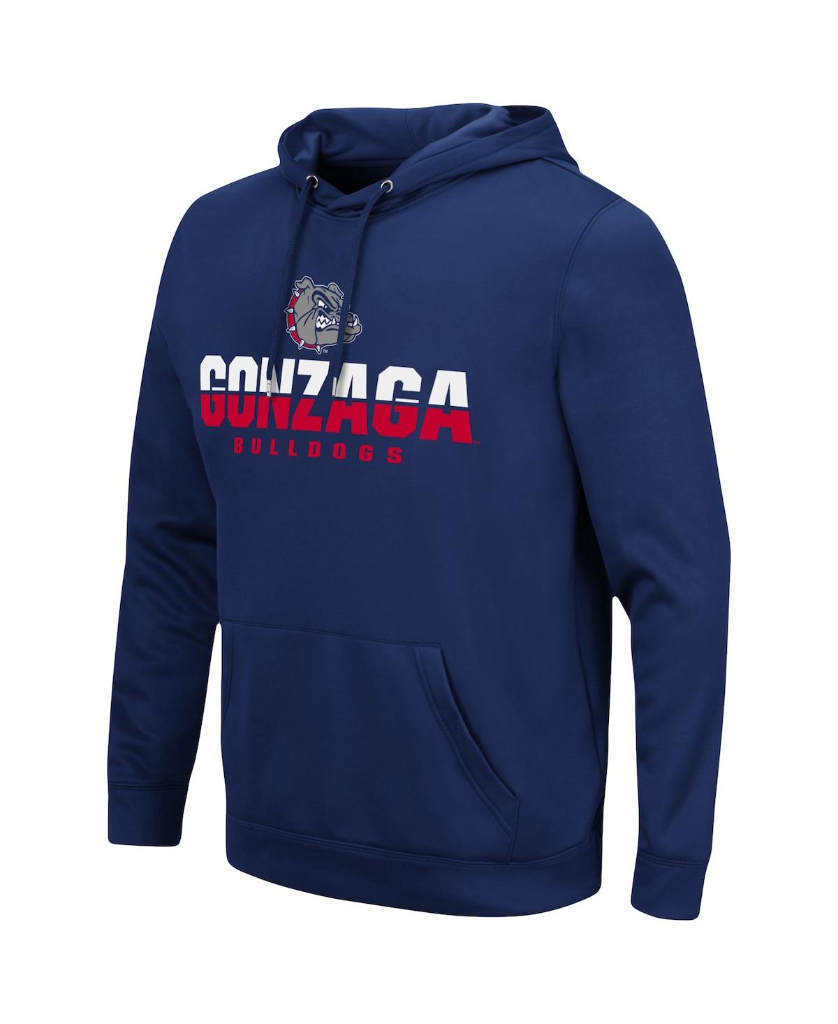 Shop Colosseum Men's  Navy Gonzaga Bulldogs Lantern Pullover Hoodie