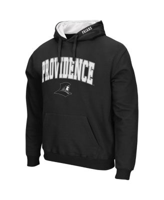 Men's Black Providence Friars Arch and Logo Pullover Hoodie