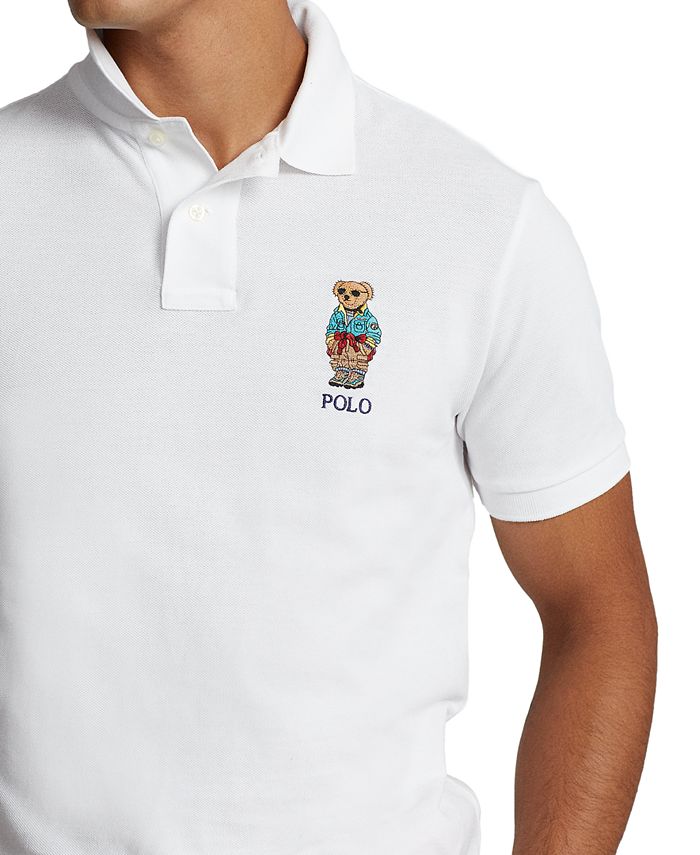 Polo Ralph Lauren Men's Custom Slim Fit Polo Bear Polo Shirt & Reviews