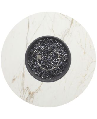 Reid Outdoor 5-Pc. Chat Set (1 Fire Pit & 4 Club Chairs), Created for Macy's