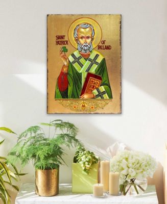 Saint Patrick Holiday Religious Monastery Icons