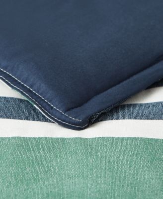 Dover Reversible 3-Piece Comforter Set, Full/Queen