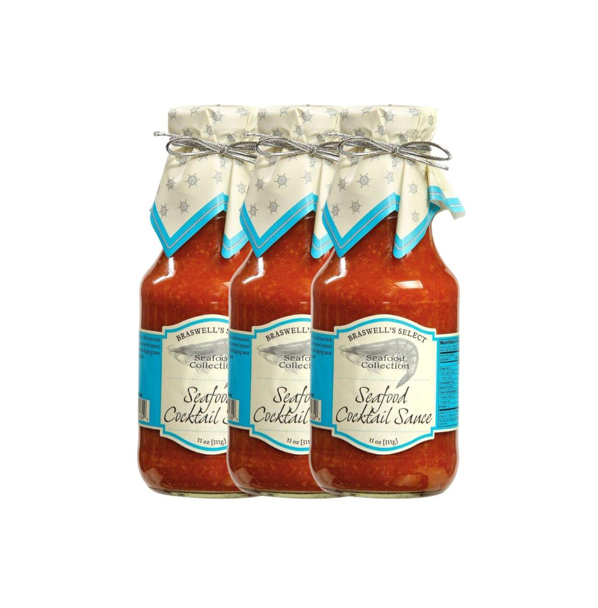 Braswells Seafood Cocktail Sauce 11 oz (3 Pack)