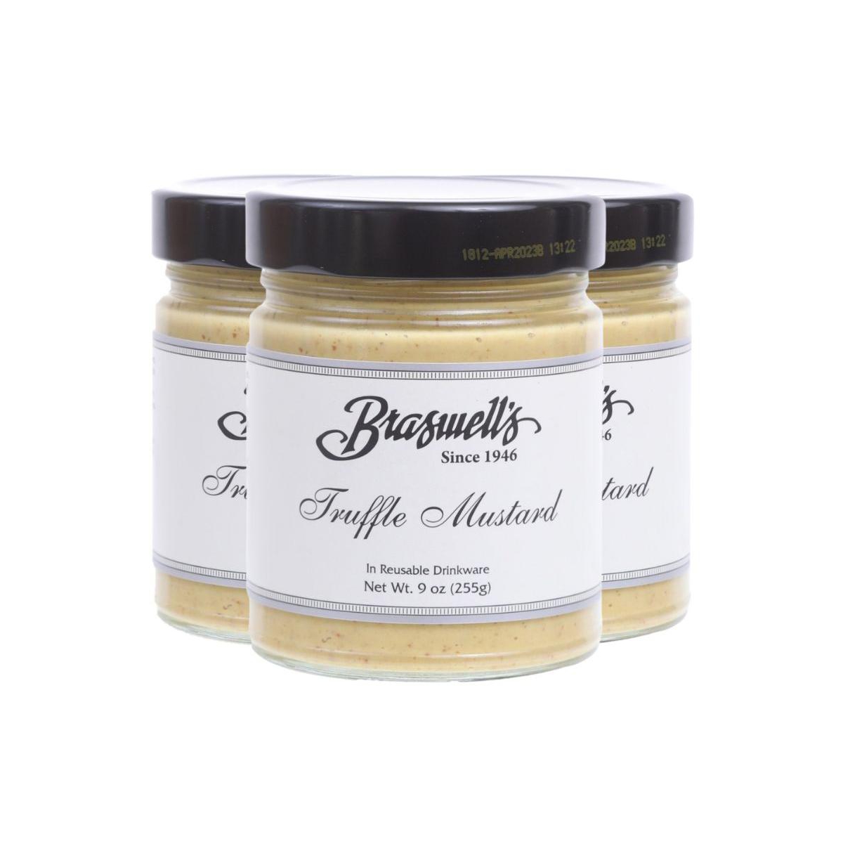Braswells Gourmet Truffle Mustard 9 oz (3 Pack)